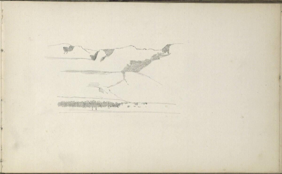 Tina Blau, Landschaftsstudie, Inv. Nr.: 29548/nach14r