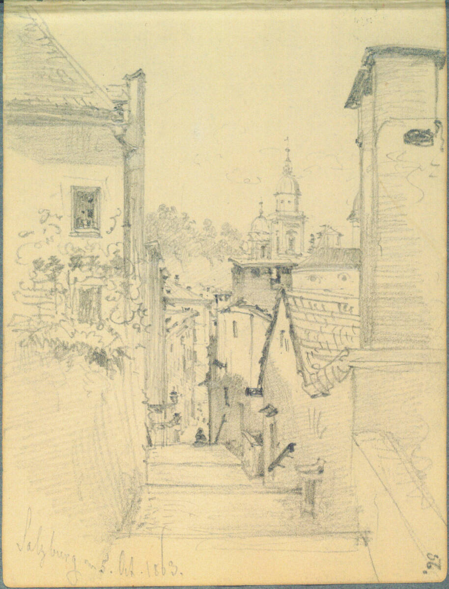 Salzburg, am 5. Oktober 1863, Franz Alt