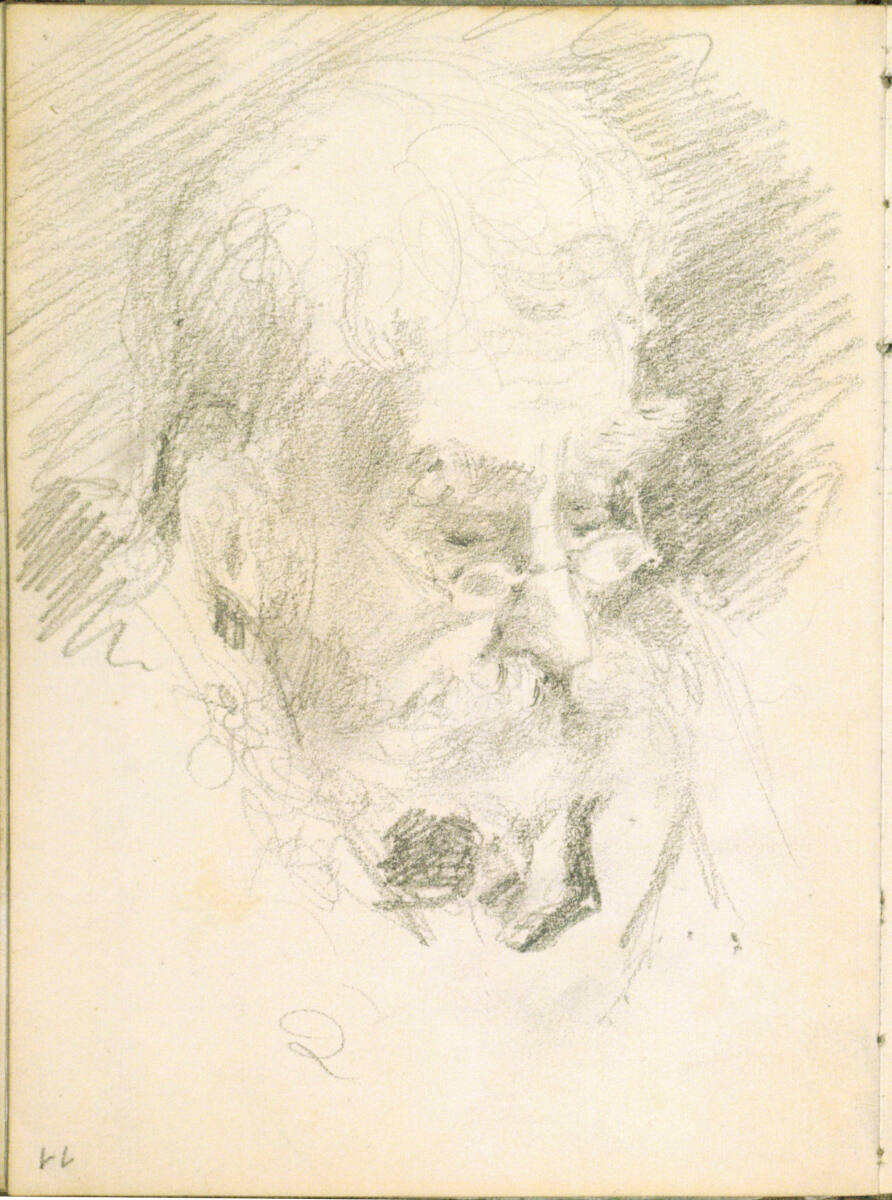 Verschiedene Skizzen, Tina Blau, 1871