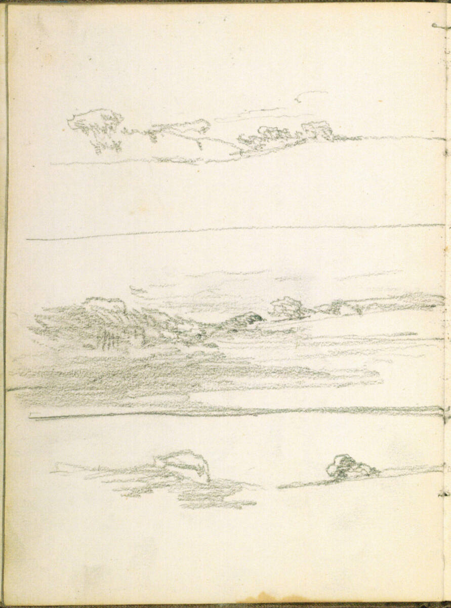 Verschiedene Skizzen, Tina Blau, 1871