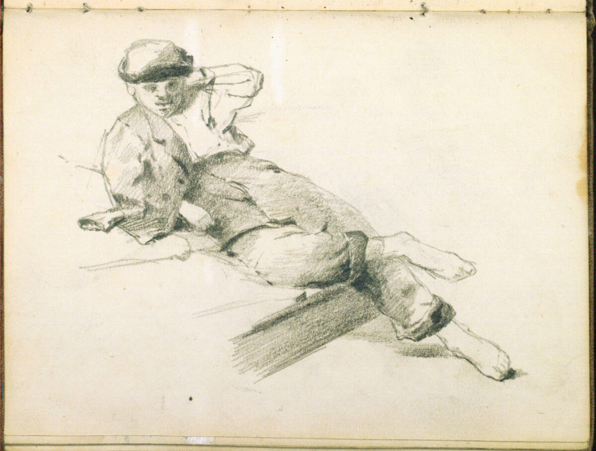Verschiedene Skizzen, Tina Blau, 1871
