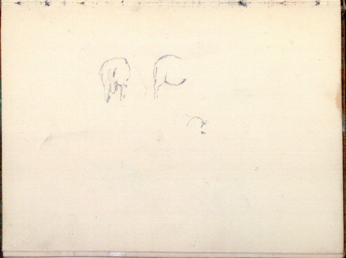 Verschiedene Skizzen, Tina Blau, 1871