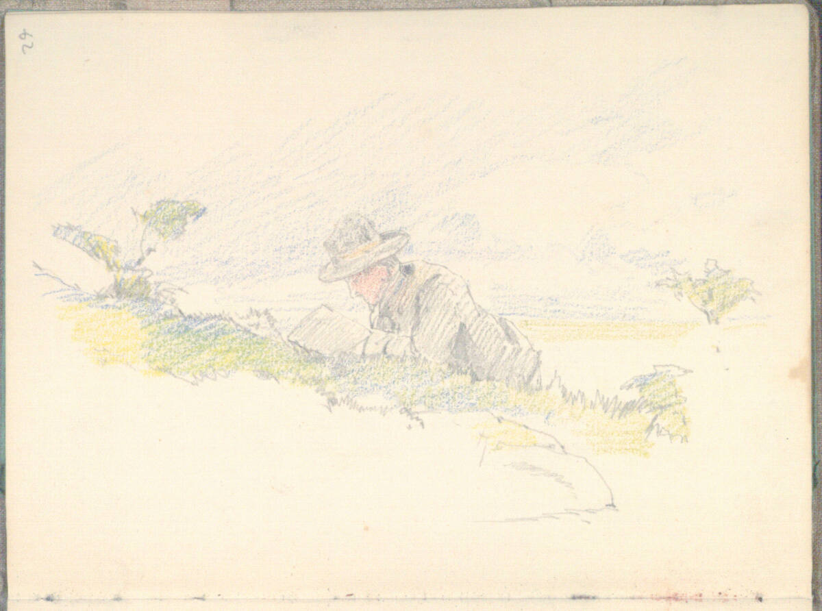 Verschiedene Skizzen, Tina Blau, 1871