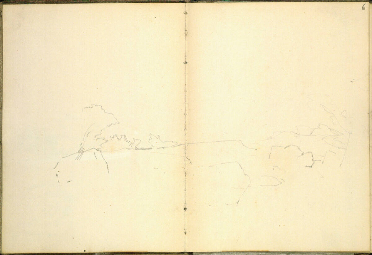 Verschiedene Skizzen, Tina Blau, 1871