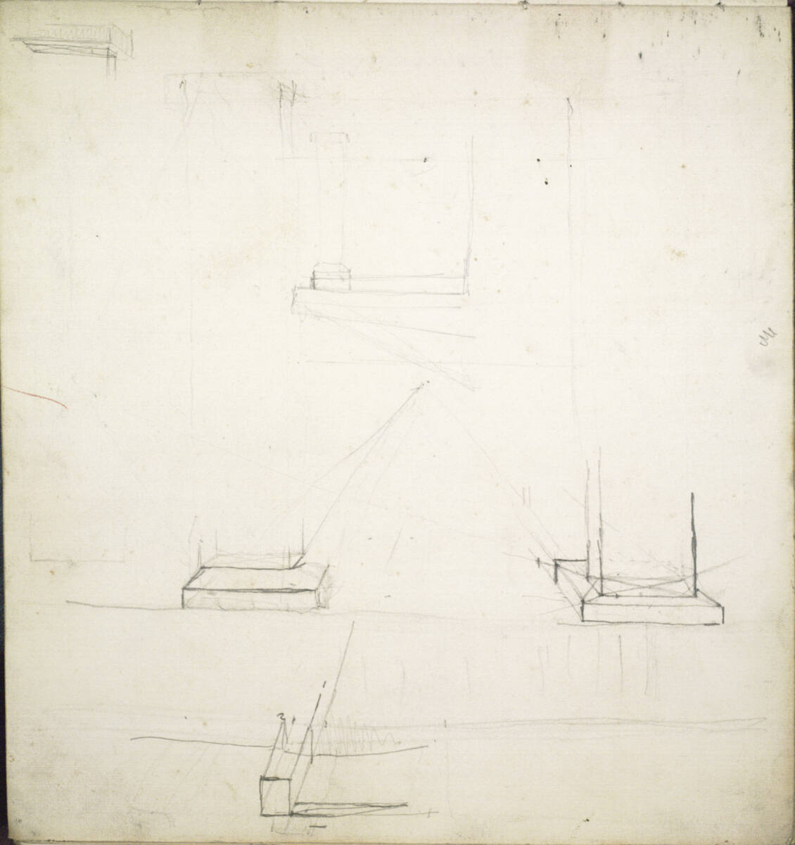 Architekturstudien, Theodor von Hörmann