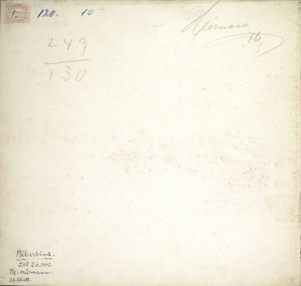 Signatur, Theodor von Hörmann
