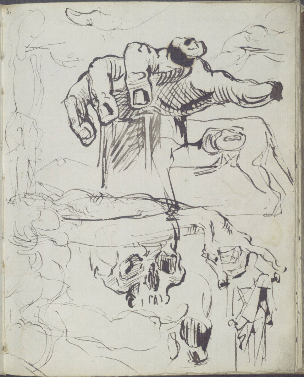 Verschiedene Skizzen, George Minne, 1888