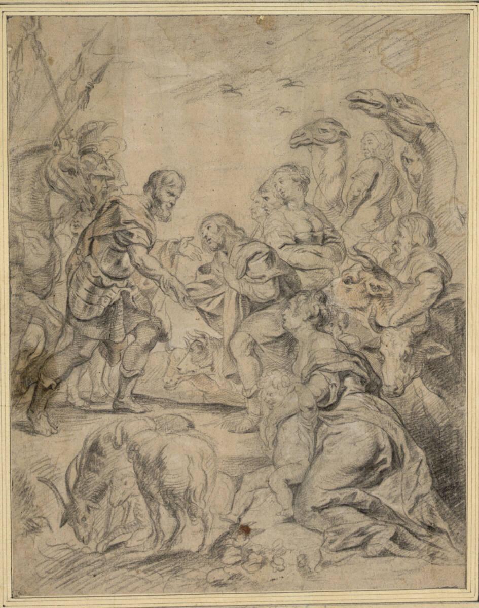 Theodor van Thulden, Jakob und Laban, Inv. Nr.: 8909