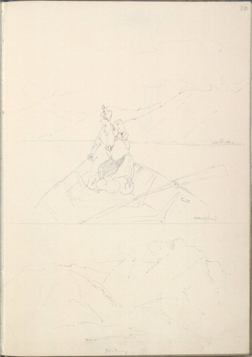 Verschiedene Skizzen, Ferdinand Georg Waldmüller