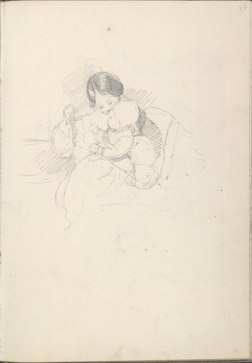 Verschiedene Skizzen, Ferdinand Georg Waldmüller