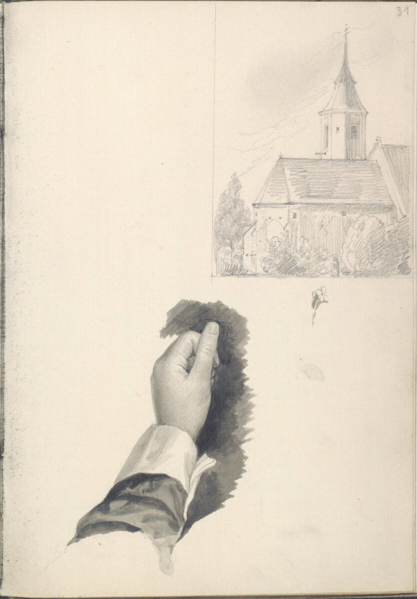 Verschiedene Skizzen, Ferdinand Georg Waldmüller