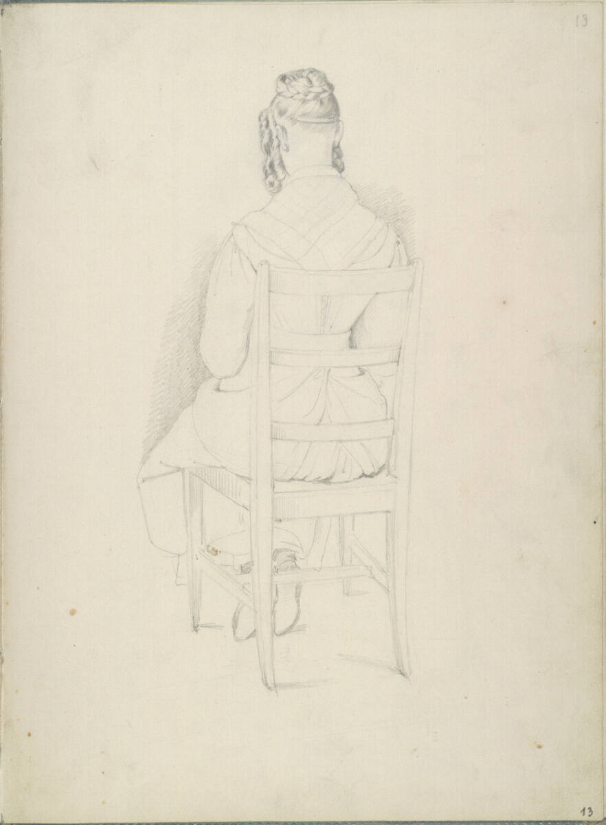 Verschiedene Skizzen, Ferdinand Georg Waldmüller