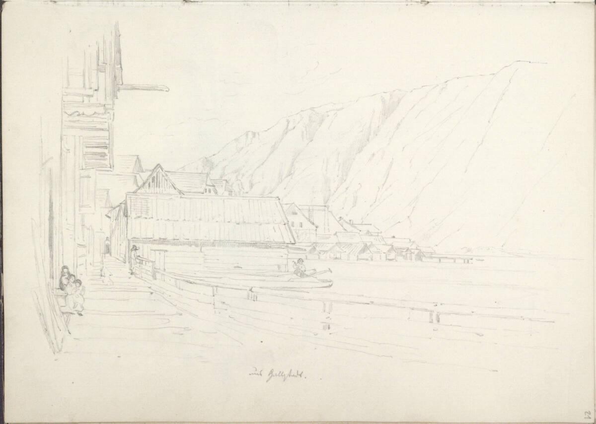 Ferdinand Georg Waldmüller, Hallstatt, Inv. Nr.: 26586/21
