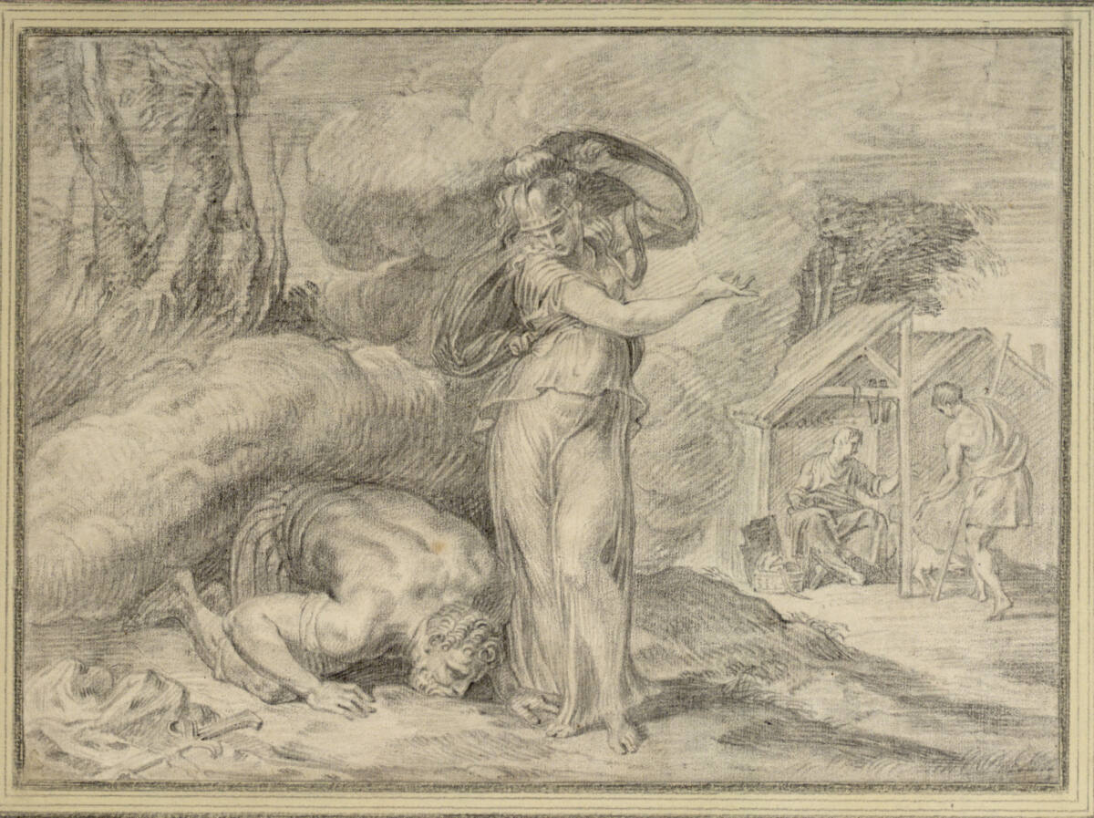 Athene und Ulysses, Francesco Primaticcio
