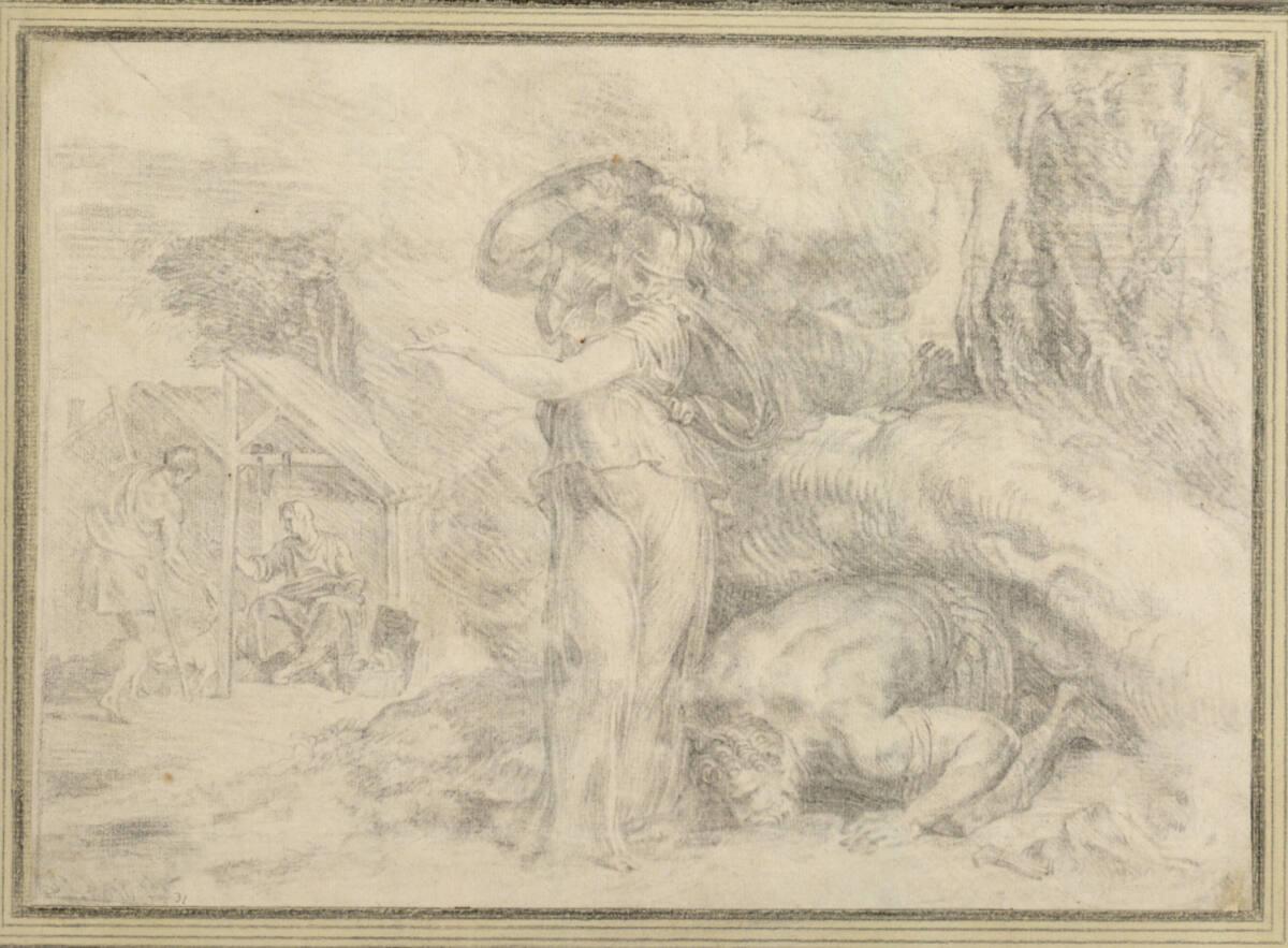 Athene und Ulysses, Inv. Nr.: 8957