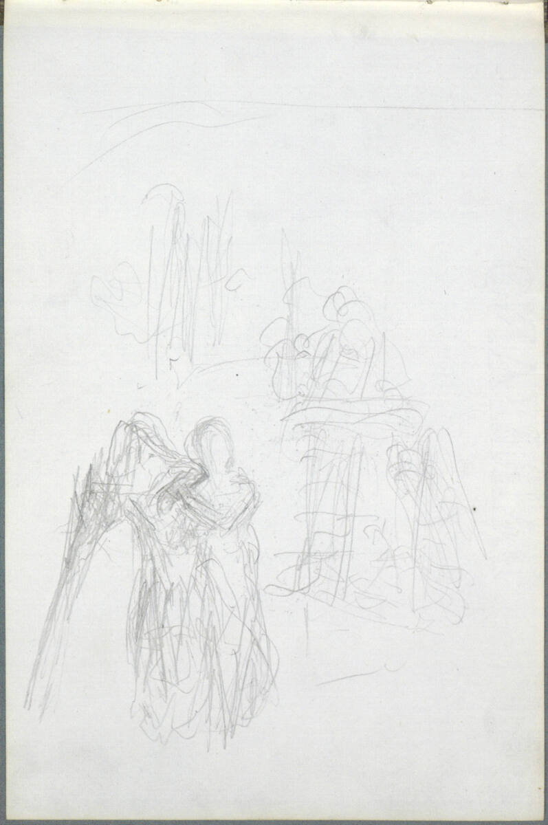 Verschiedene Skizzen, Anton Romako