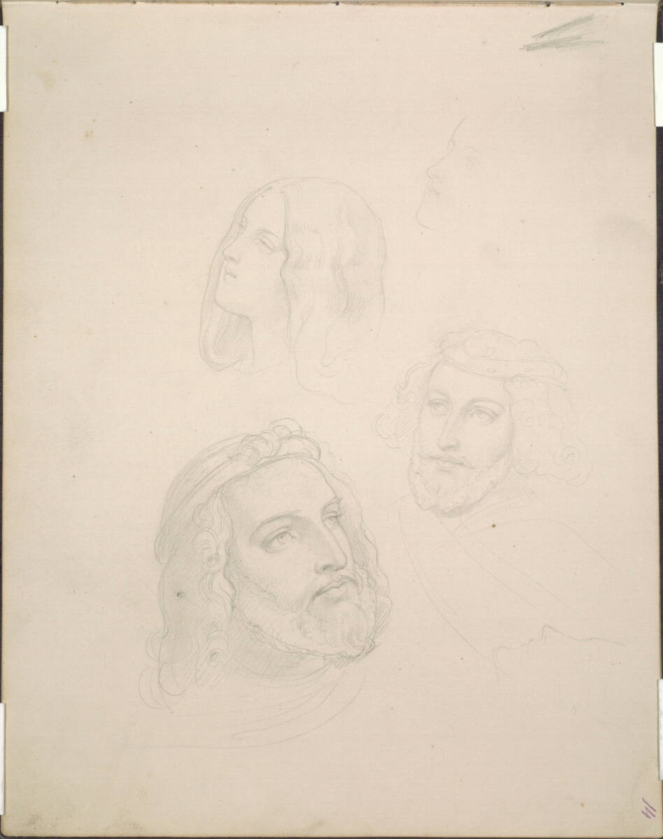Verschiedene Skizzen, Moritz von Schwind