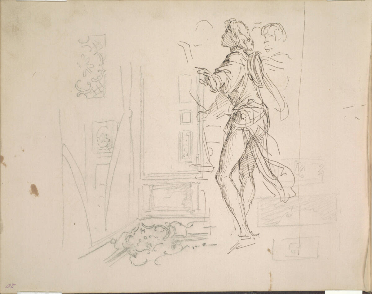 Verschiedene Skizzen, Moritz von Schwind