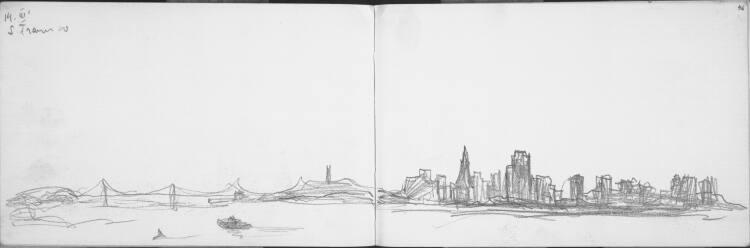 Georg Eisler, San Francisco, Inv. Nr.: 38418/45v-46