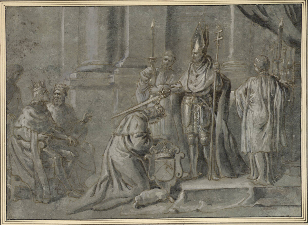 Ritterschlag (aus der Geschichte des Hauses de la Tour), Erasmus Quellinus II