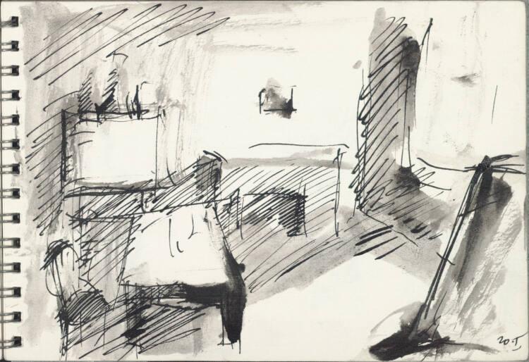 Georg Eisler, Im Atelier?, Inv. Nr.: 35287/13