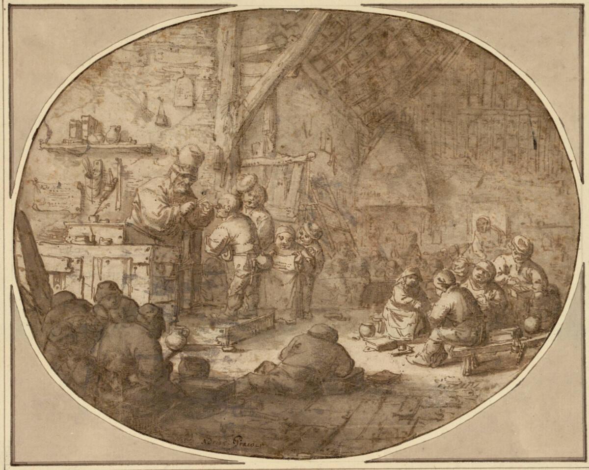 Thomas Wyck, Schulstube, Inv. Nr.: 9034