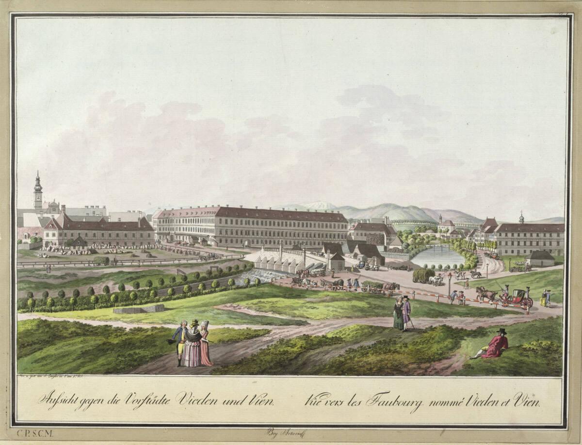 Johann Ziegler, Aussicht gegen die Wieden, Inv. Nr.: DG1935/1078
