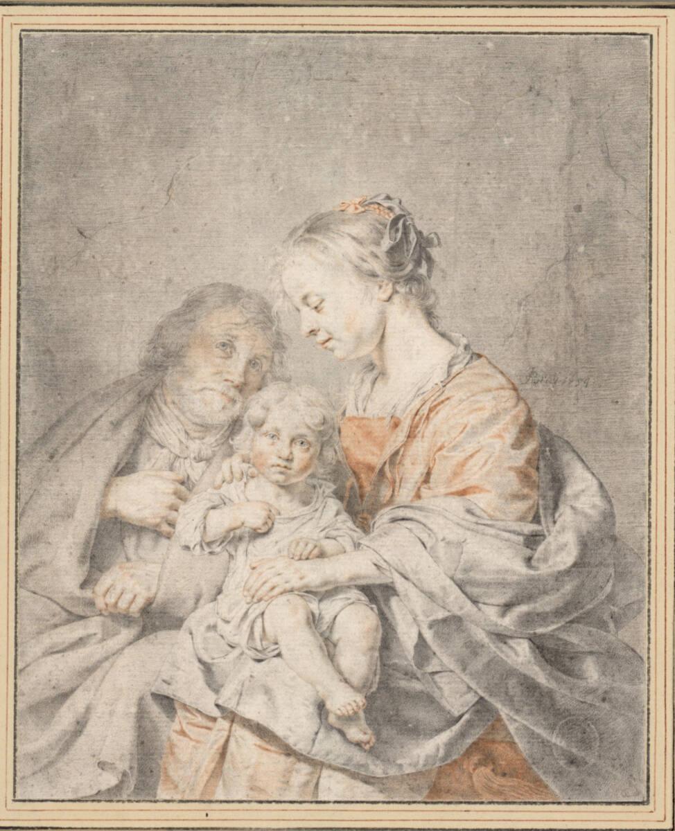 Jan de Bray, Die heilige Familie, Inv. Nr.: 9114