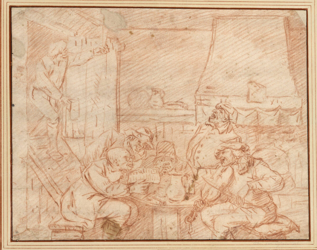 Wirthausstube mit singenden Zechern, Egbert van Heemskerck