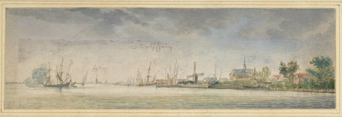 Bonaventura Peeters, Blick auf Delfthaven, Inv. Nr.: 9266