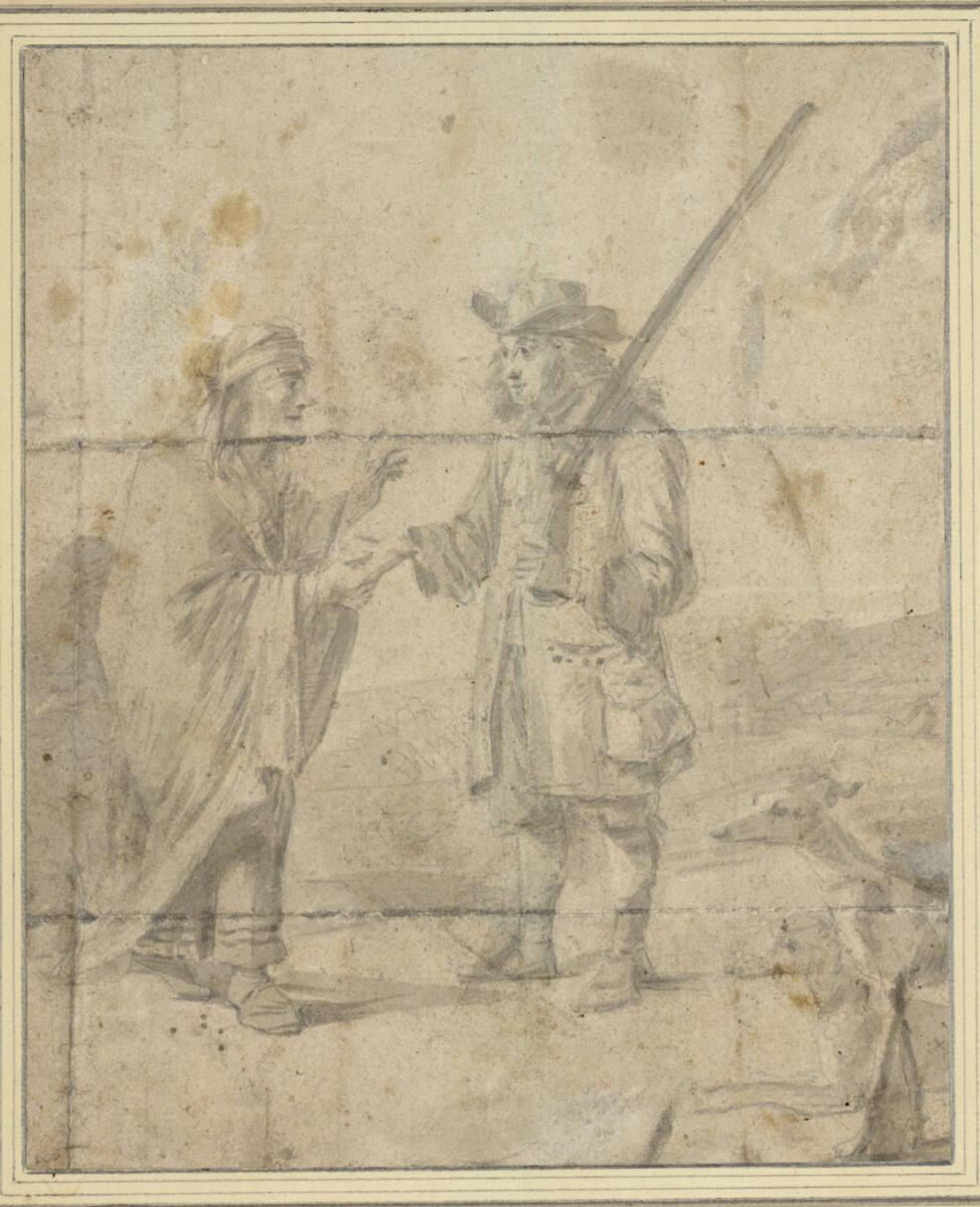 Romni und Jäger, Inv. Nr.: 9275