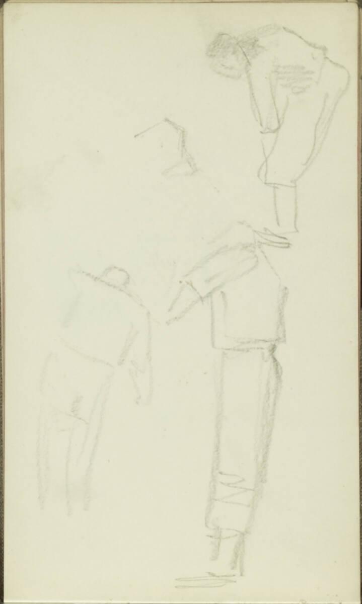 Jules Pascin, Figurenstudien, Inv. Nr.: 31704/15v
