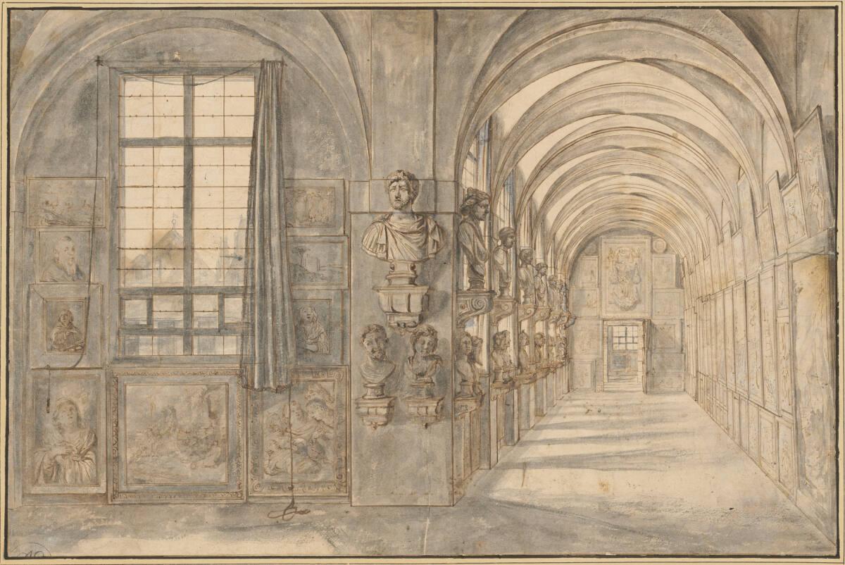 Nikolaus van Hoy, Blick in die Gemäldegalerie des Erzherzogs Leopold Wilhelm, Inv. Nr.: 9302