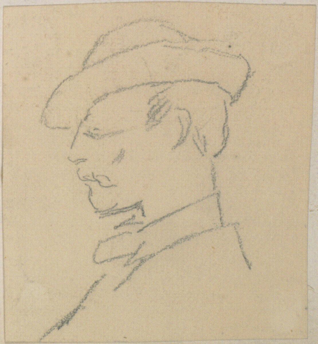 Johann Gualbert Raffalt, Kopfstudie eines Hirten, Inv. Nr.: 26046/29/5