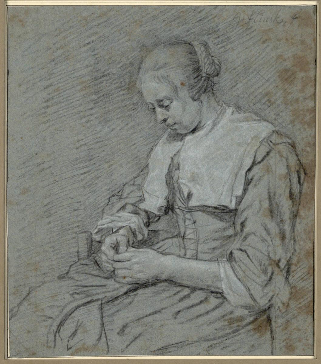 Govaert Flinck, Sitzende junge Frau, Inv. Nr.: 9327