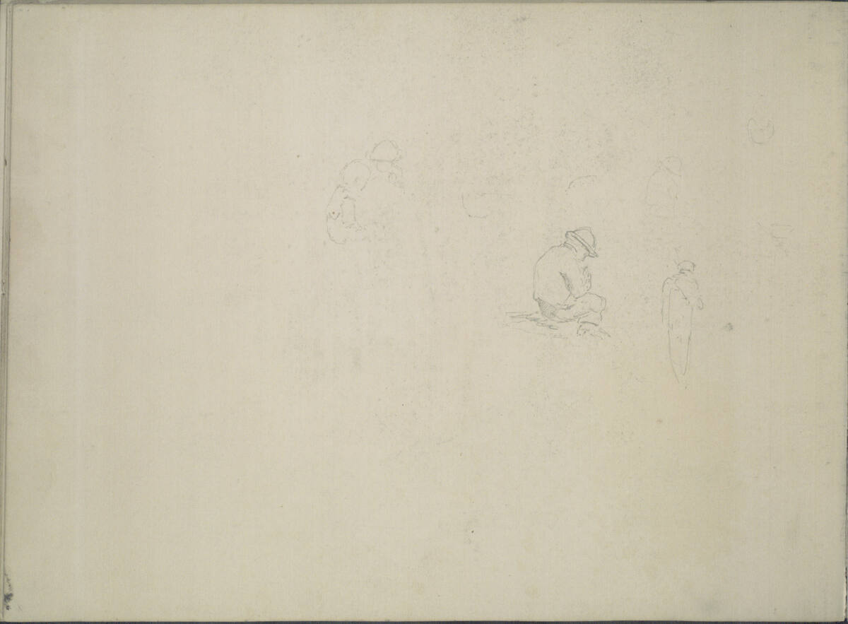Skizzen einiger Figuren, Ludwig Rösch
