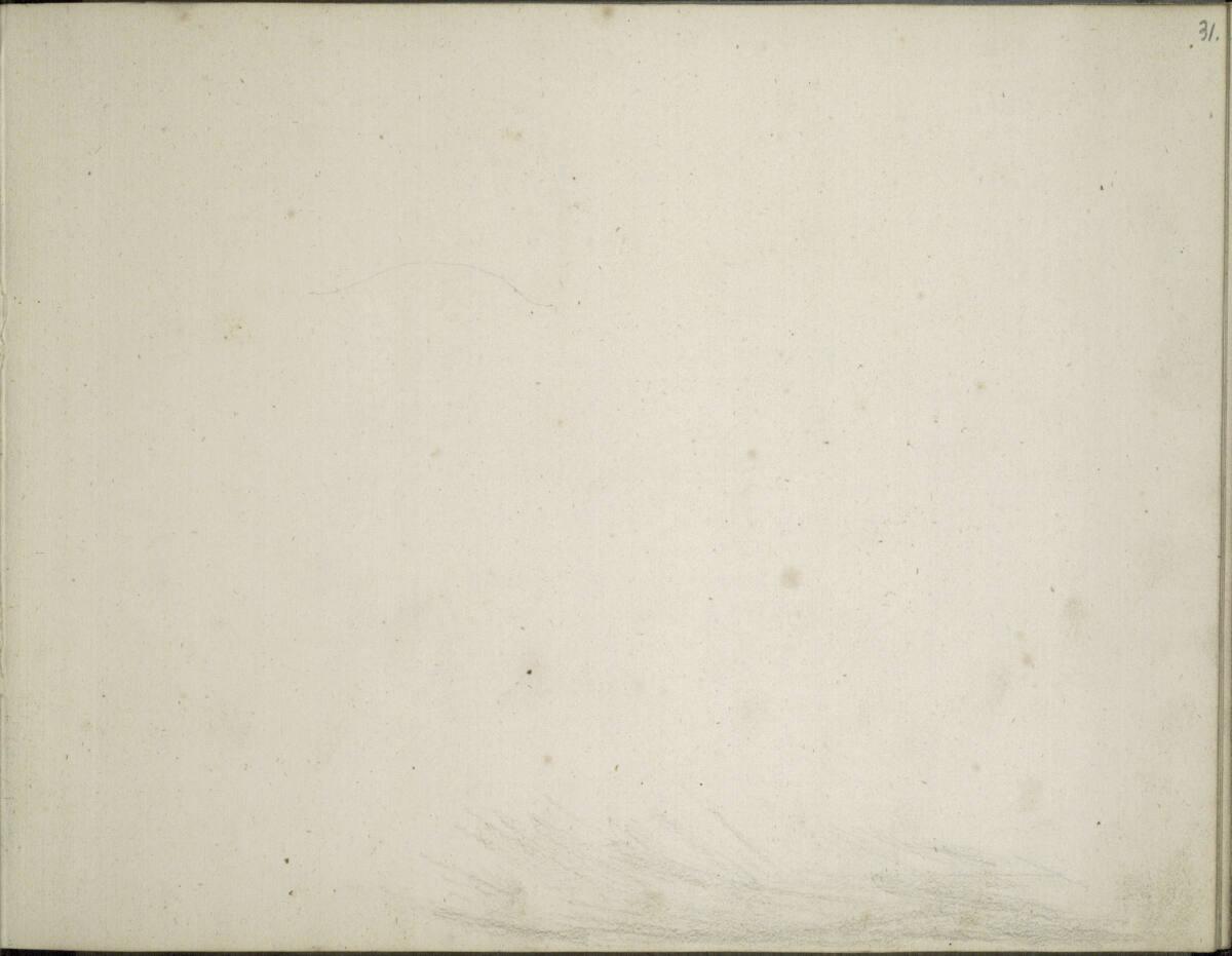 Wilhelm August Rieder, Undeutliche Skizze, Inv. Nr.: 25883/31r