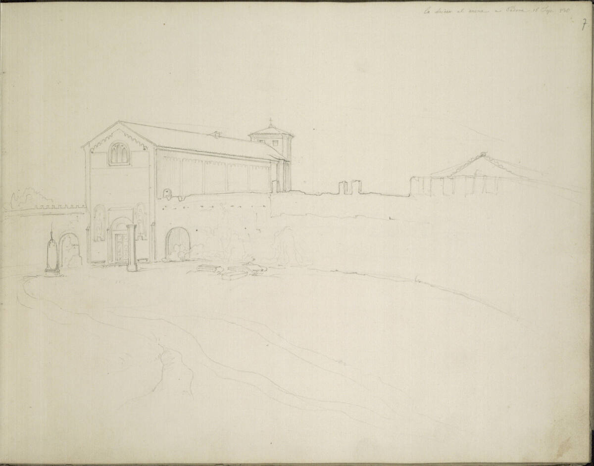 Cappella degli Srovegni (Arena-Kapelle) in Padua, Wilhelm August Rieder, 1830-09-16