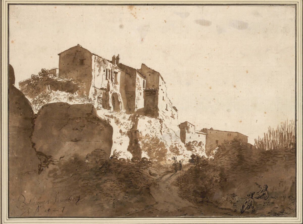 Blick auf Mugnano, Bartholomeus Breenbergh, 1627