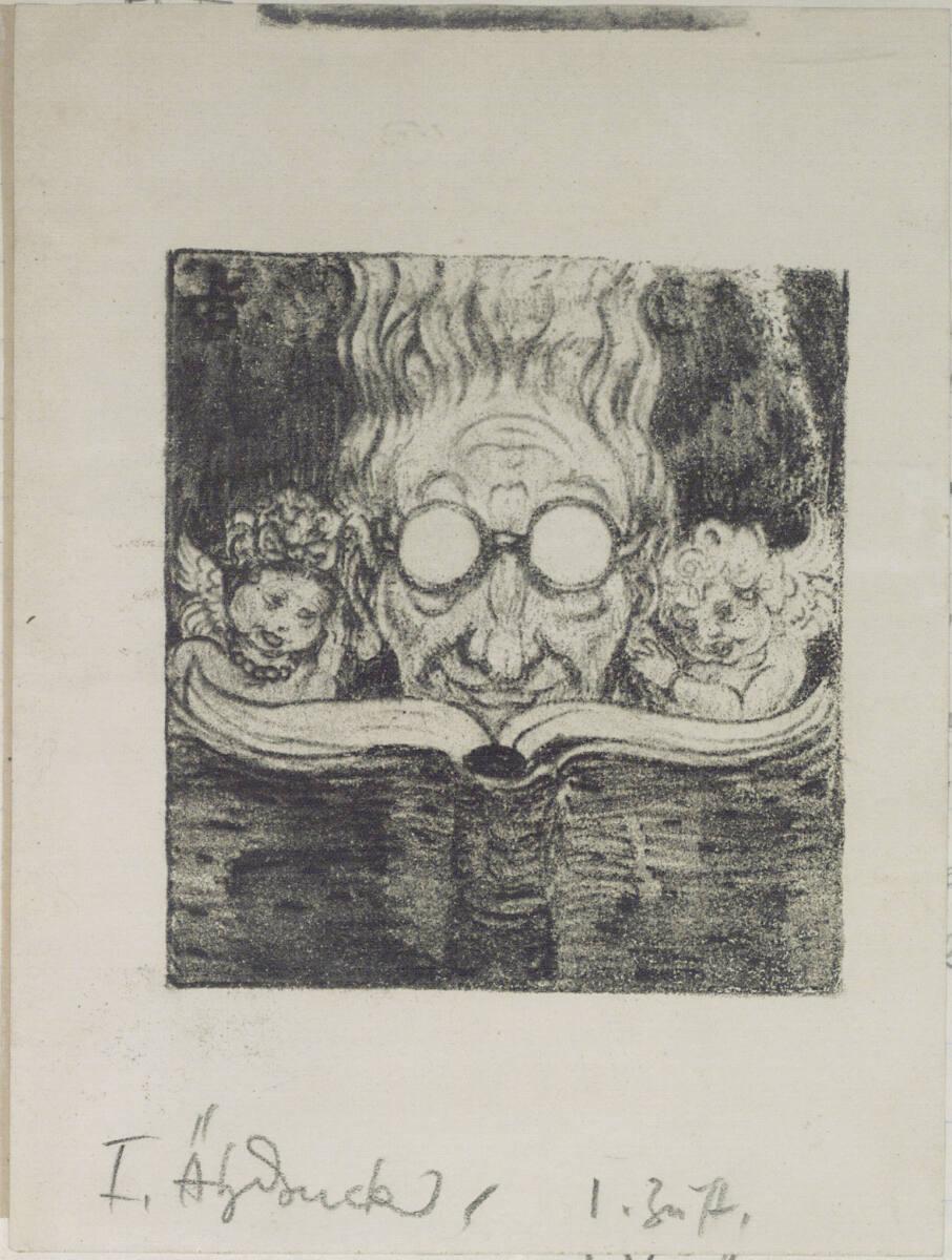 Richard Teschner, Exlibris, Inv. Nr.: DG2005/10400/7