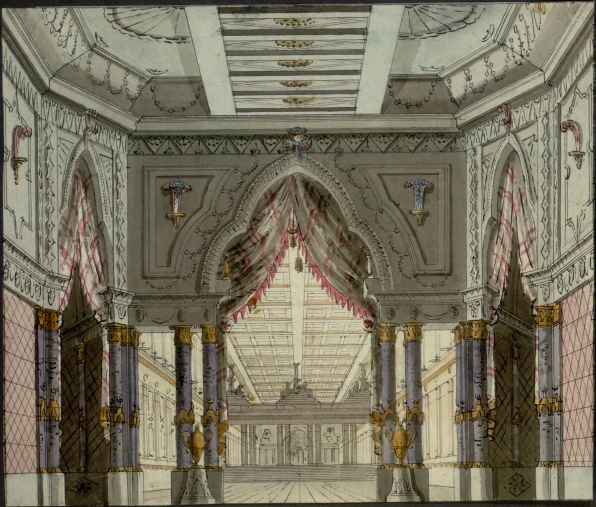Anonym, Theaterarchitektur, Inv. Nr.: 44055