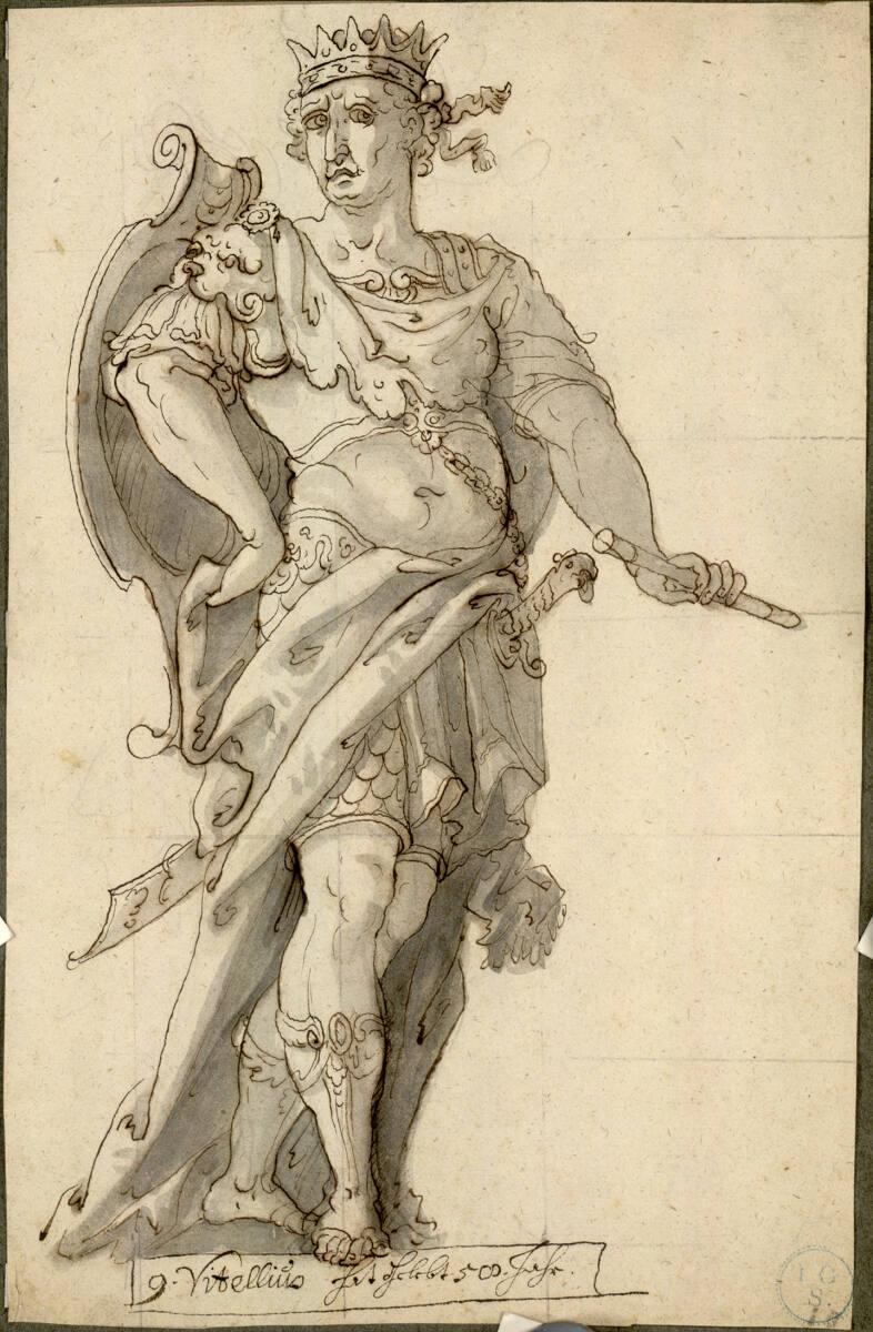 Paul Egell, Kaiser Vitellius, Inv. Nr.: 43912