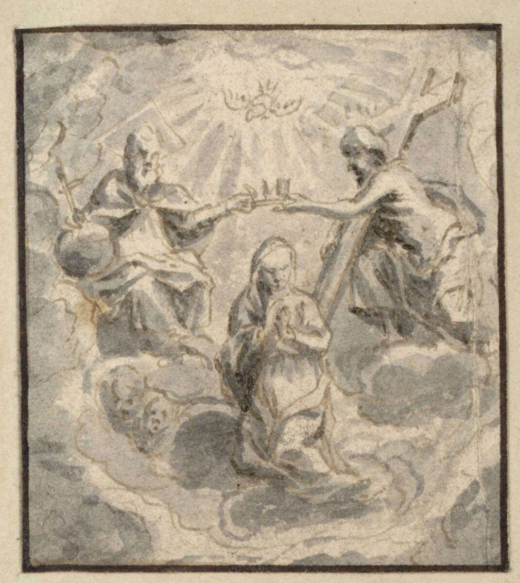 Marienkrönung (Trinität), Abraham van Diepenbeeck
