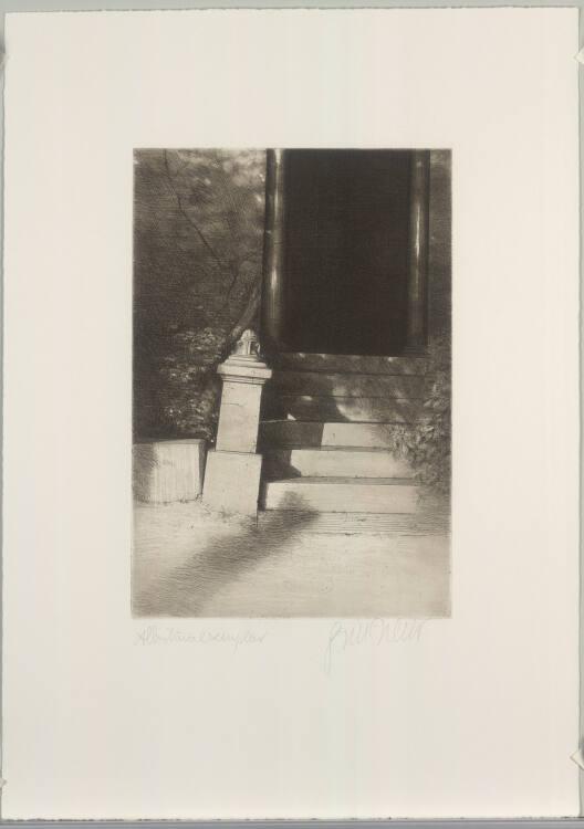 Gottfried Helnwein, Edgar Allen Poe, Inv. Nr.: DG1988/21/10
