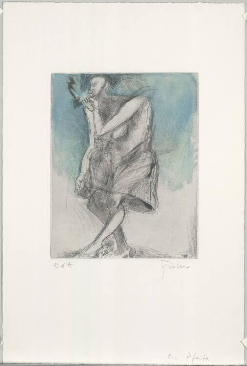 Adolf Frohner, Die Pfeife, Inv. Nr.: DG1991/400