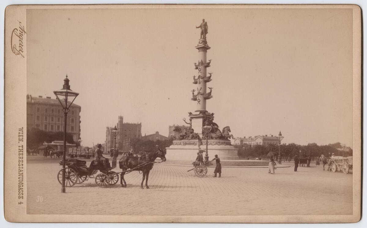 Victor Angerer, Wien, Tegetthoff-Denkmal am Praterstern, Inv. Nr.: Foto2005/166/31