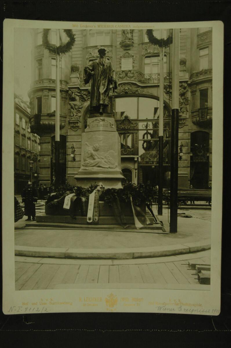 Anonym, Enthüllung des Gutenberg Denkmals, Inv. Nr.: Foto2005/45/488