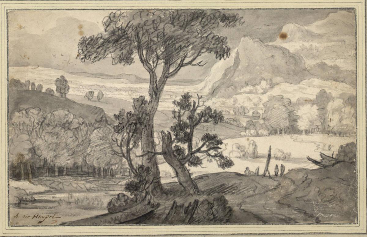 Arnout ter Himpel, Hügelige Waldlandschaft, Inv. Nr.: 9535