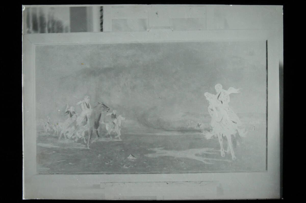 Johann Victor Krämer, 'Fantasia - Reiterkampfspiele in Jericho' (1922), Inv. Nr.: Foto2005/18/3…