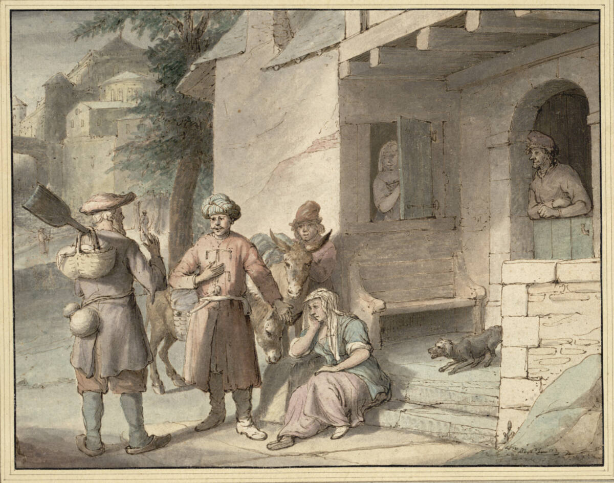 Der Levite in Gibeah, Lambert Doomer
